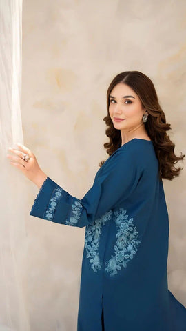 Zinc Embroidered  2 PC